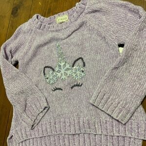 Between girls 6 Unicorn Sweater Lavender